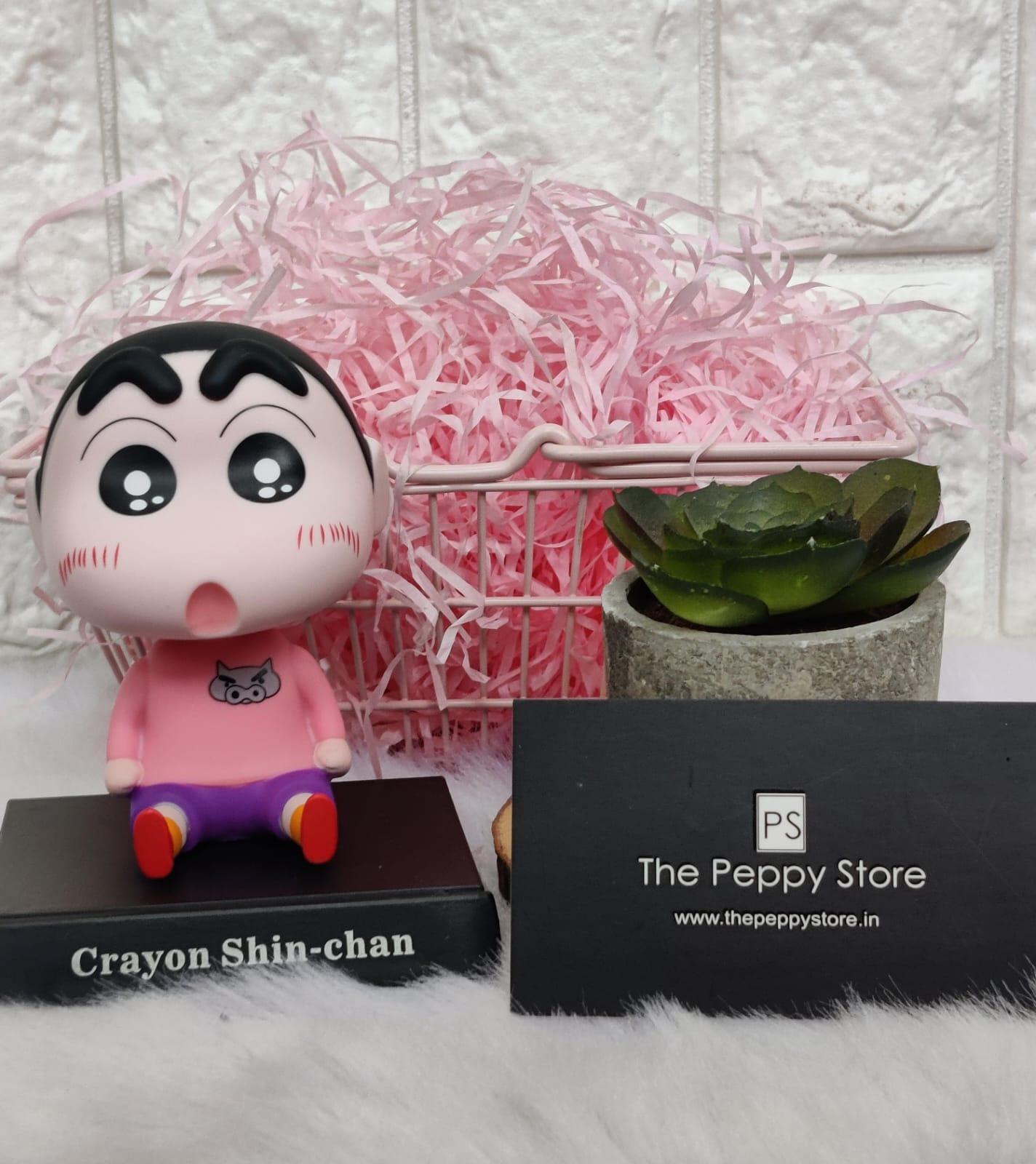 Shinchan Bobblehead With Phonestand (Select From Drop Down) - ThePeppyStore