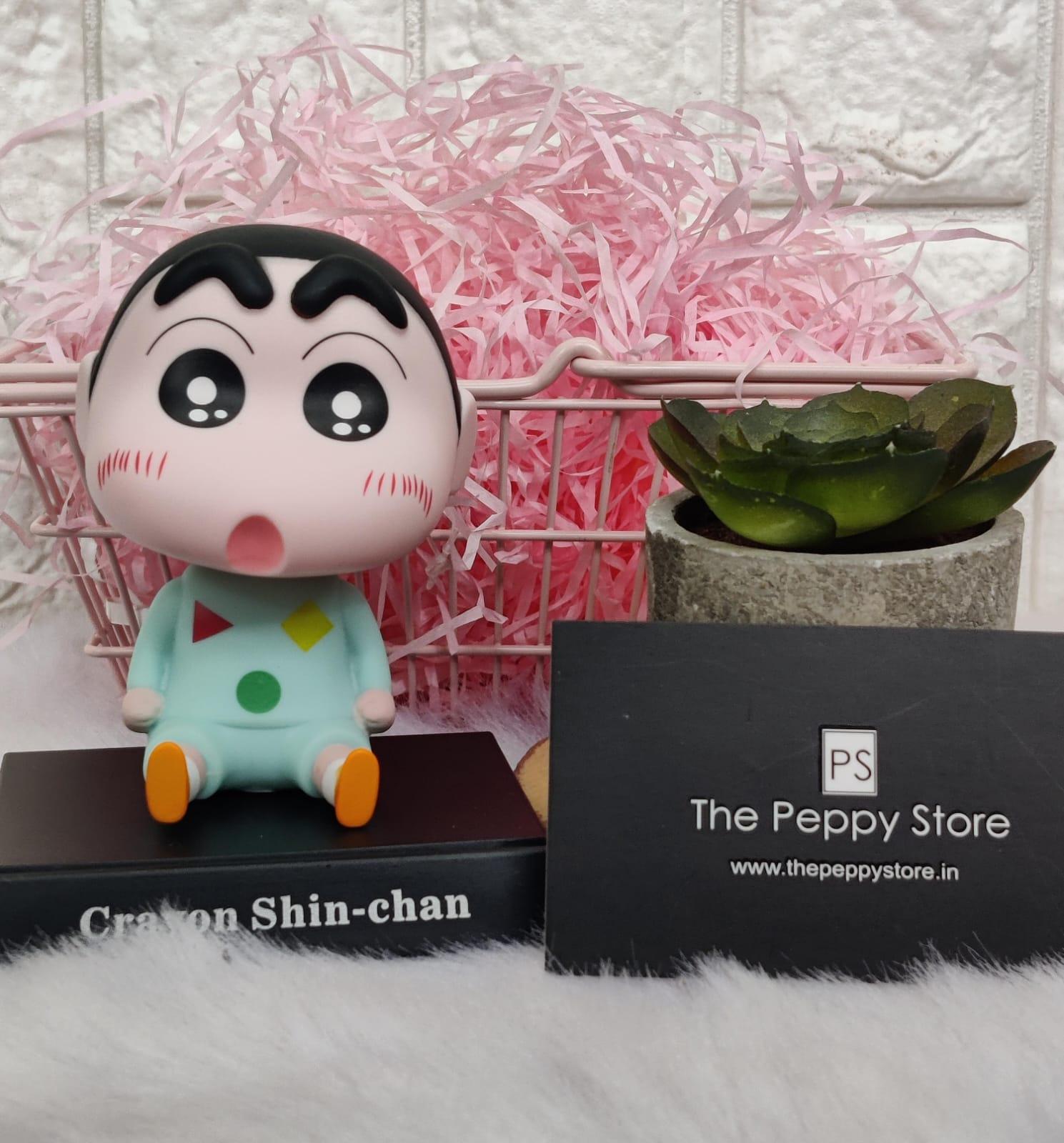 Shinchan Bobblehead With Phonestand (Select From Drop Down) - ThePeppyStore