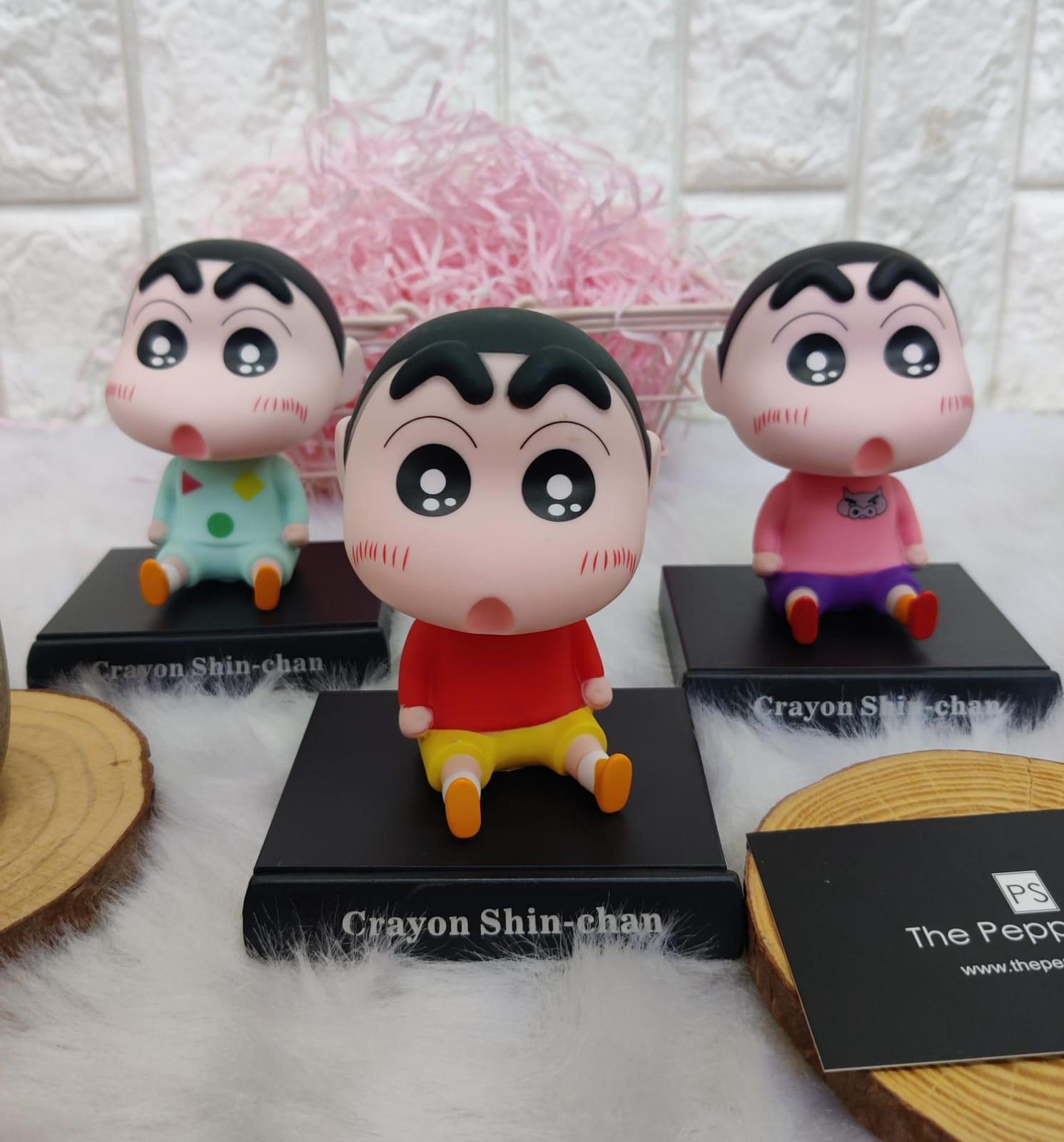 Shinchan Bobblehead With Phonestand (Select From Drop Down) - ThePeppyStore