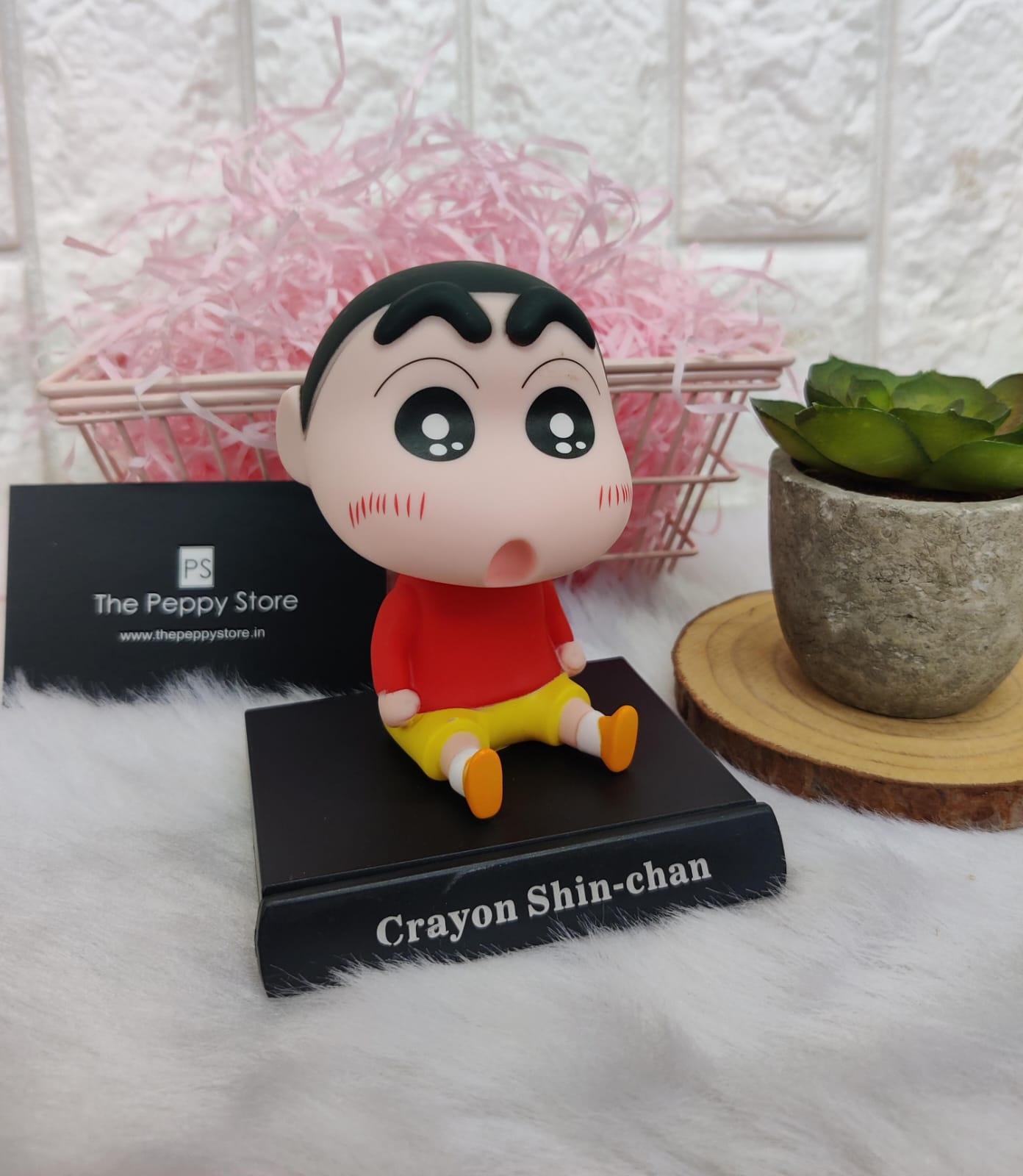 Shinchan Bobblehead With Phonestand (Select From Drop Down) - ThePeppyStore