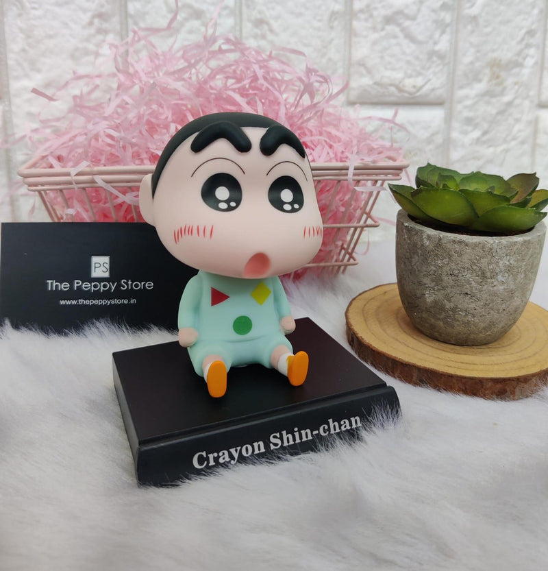 Shinchan Bobblehead With Phonestand (Select From Drop Down) - ThePeppyStore