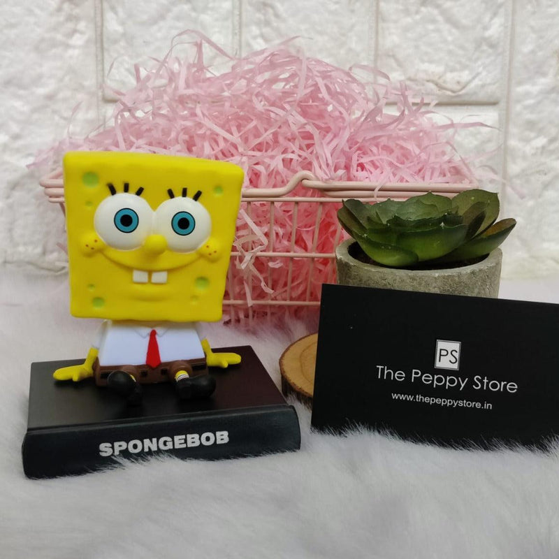 Spongebob Bobblehead With Phonestand