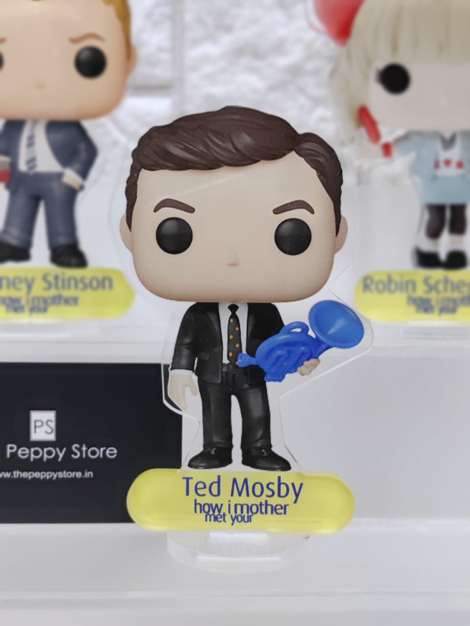 How I Met Your Mother Figures With Stand (Choose from Drop Down) - ThePeppyStore