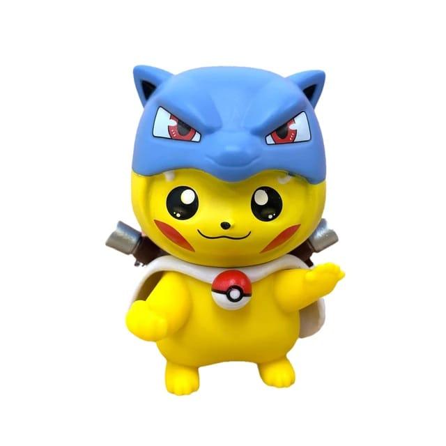 Pikachu Pokemon's Cosplay Version Collectable Figures Set Of 6 - ThePeppyStore