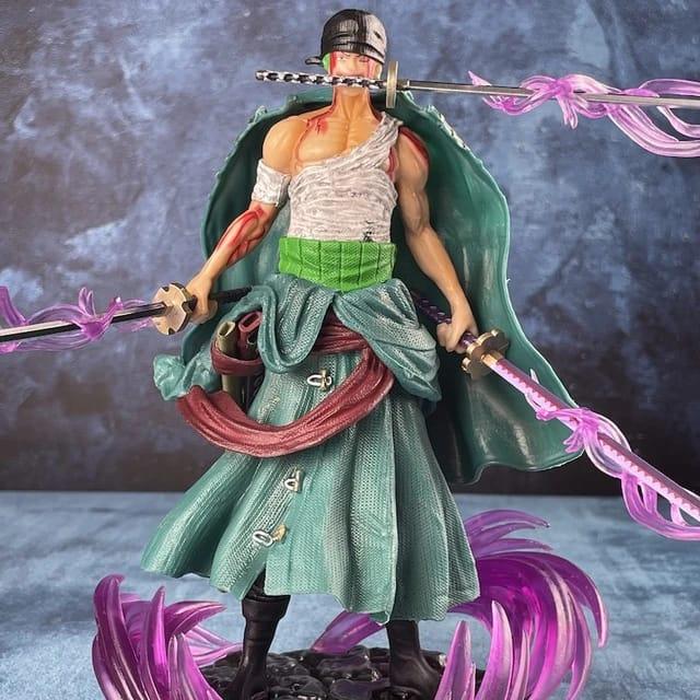 One Piece Roronoa Zoro Action Figure 35 cm - NO COD - ThePeppyStore