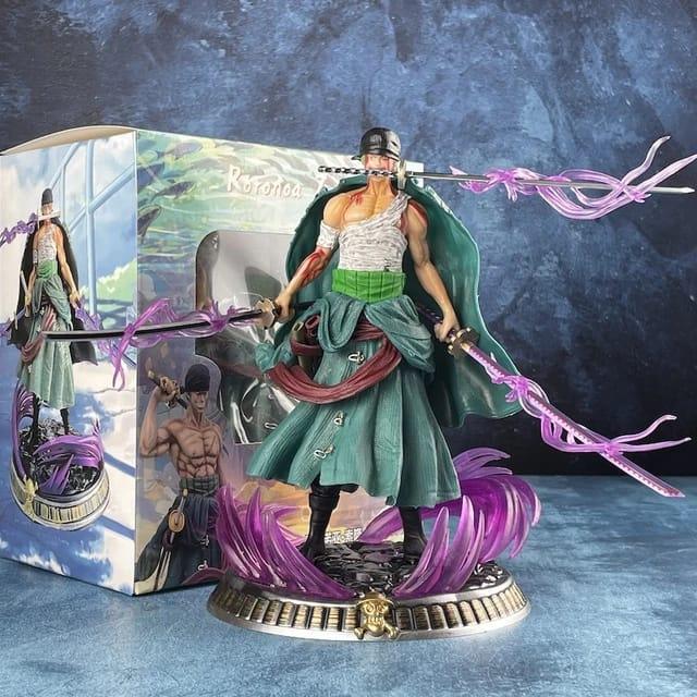 One Piece Roronoa Zoro Action Figure 35 cm - NO COD - ThePeppyStore