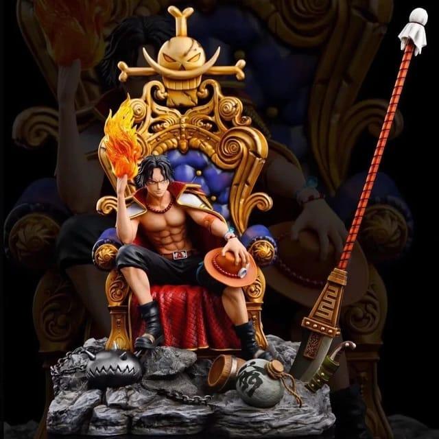 One Piece - Portgas D. Ace Throne Figure - NO COD - ThePeppyStore