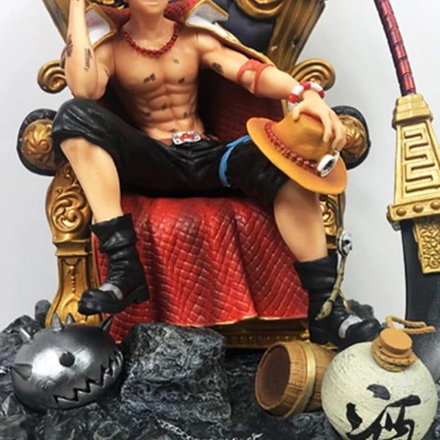 One Piece - Portgas D. Ace Throne Figure - NO COD - ThePeppyStore