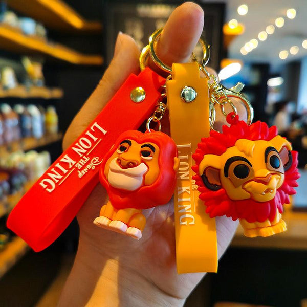 Lion King Keychains With Bagcharm And Strap (Select From Drop Down)