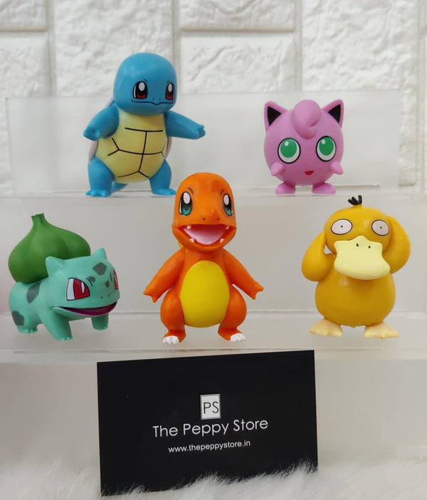 Pokemon Collectable Set of 5 - (6cm-8cm) - ThePeppyStore