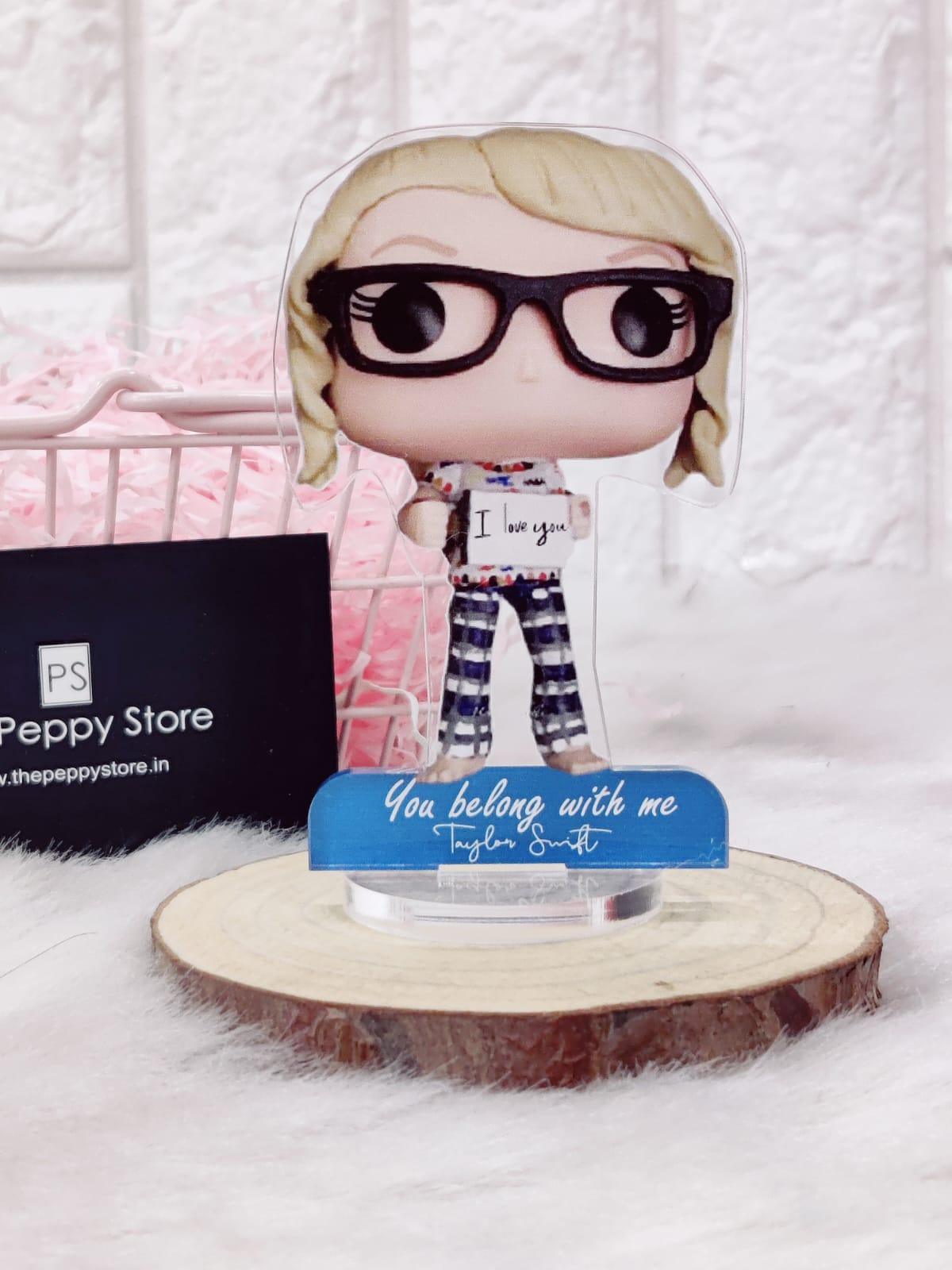 Taylor Swift Acrylic Figure With Stand - ThePeppyStore