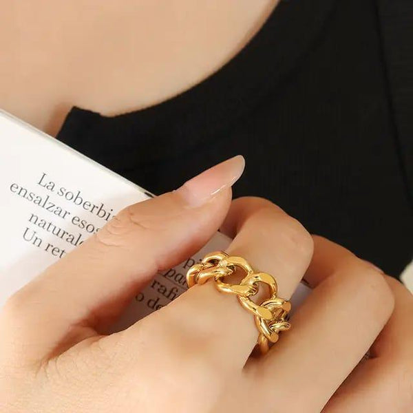 Links of Love Ring - ThePeppyStore