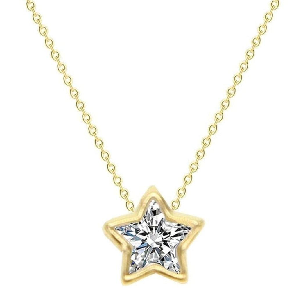 Star Necklace (Golden) - ThePeppyStore