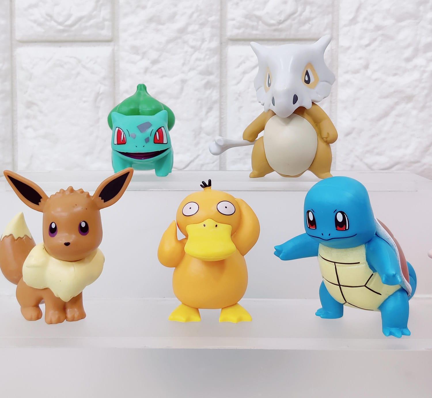 Pokemon Figure Set of 5 - (6cm-8cm) - ThePeppyStore