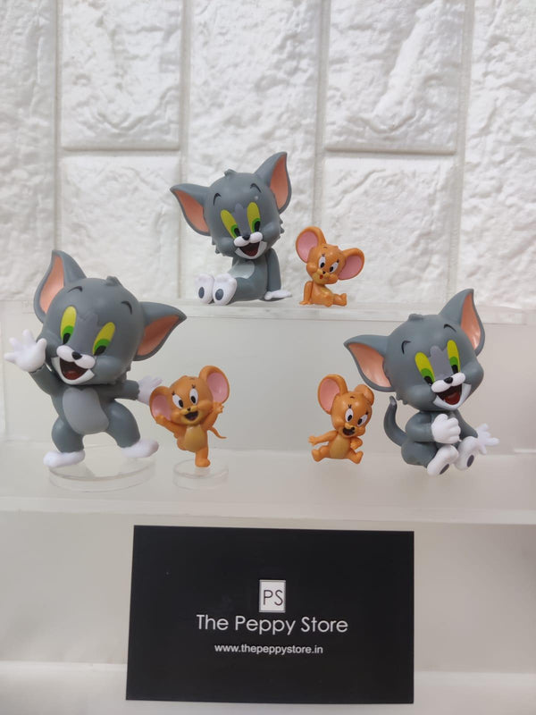 Tom And Jerry Figure Set of 6 - ThePeppyStore
