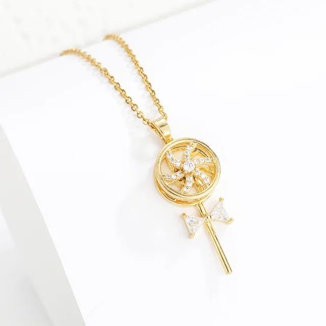 Rotating Pendant Necklace - ThePeppyStore