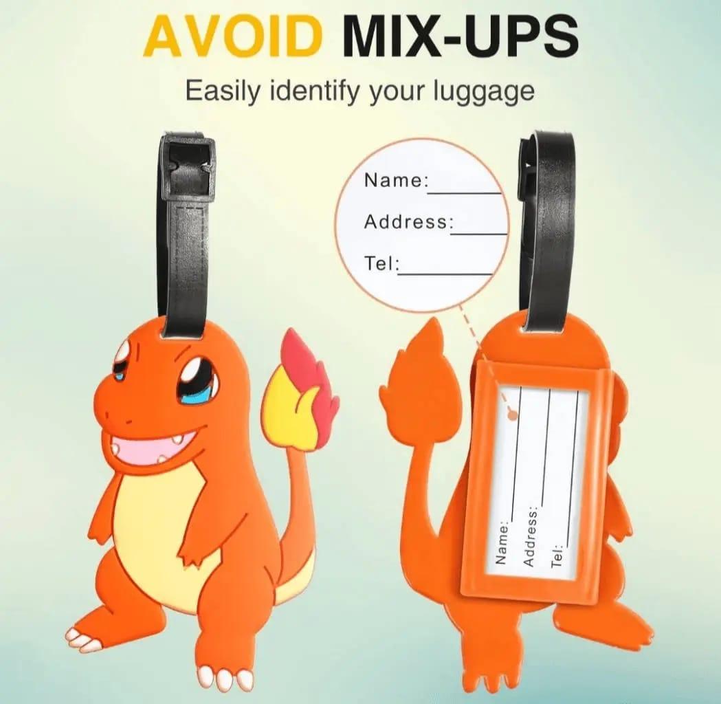 Pokemon Charmander Luggage Tag / Bag Tag - ThePeppyStore