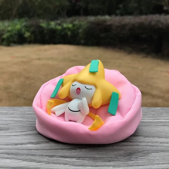 Cutest Sleeping Bean Bag Pokémon Figures (Set of 6) - TheQuirkyQuest