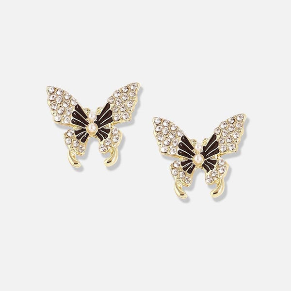 Butterfly Gleam Stud Earrings