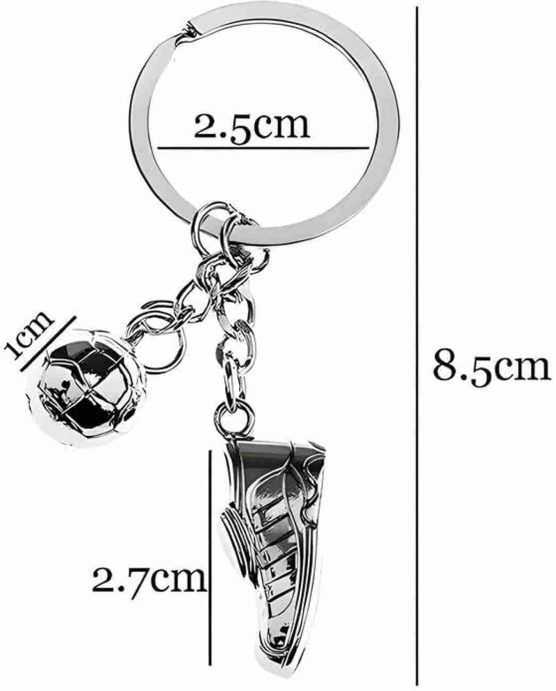 Foot ball Keychain Metal