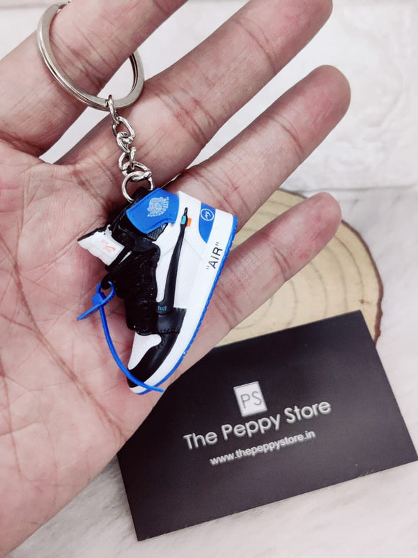 3D Sneaker Keychain - Blue