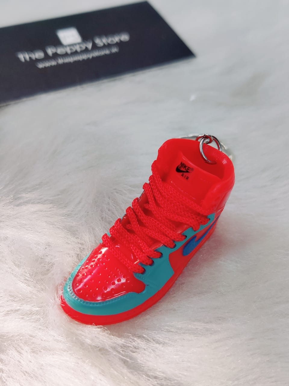 3D Sneaker Keychain - Brown – ThePeppyStore