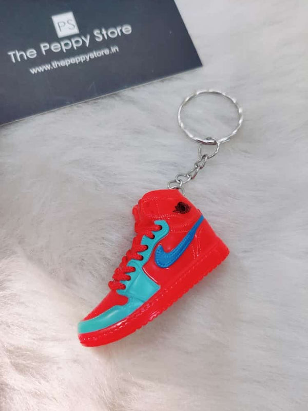 3D Sneaker Keychain - Red