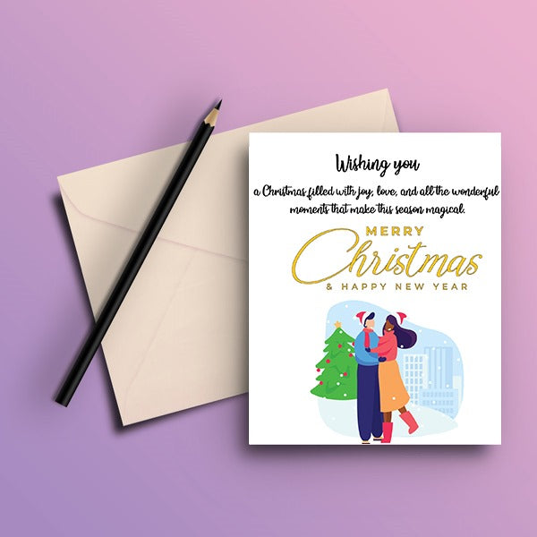 Merry Christmas Greeting Card