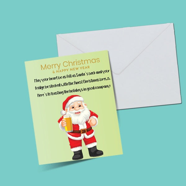 Merry Christmas Greeting Card