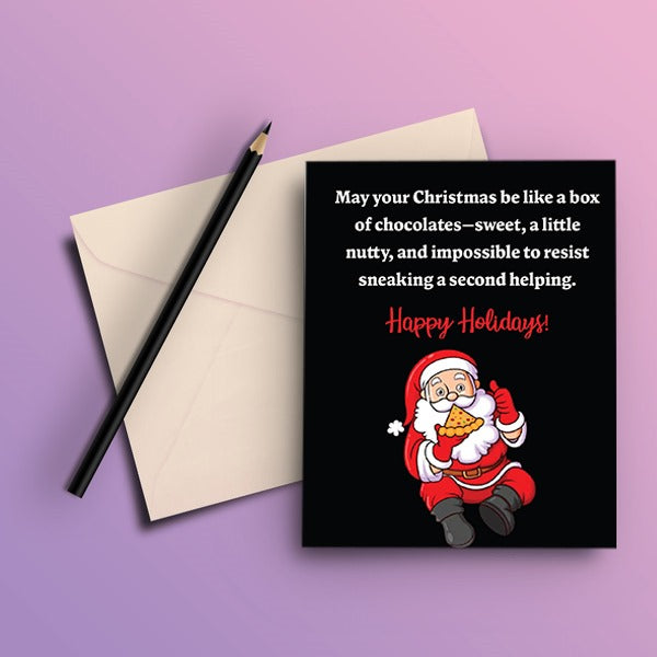 Merry Christmas Greeting Card