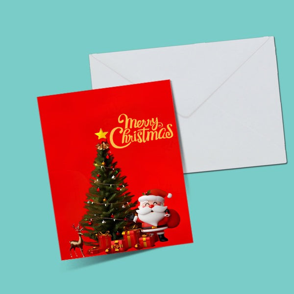 Merry Christmas Greeting Card