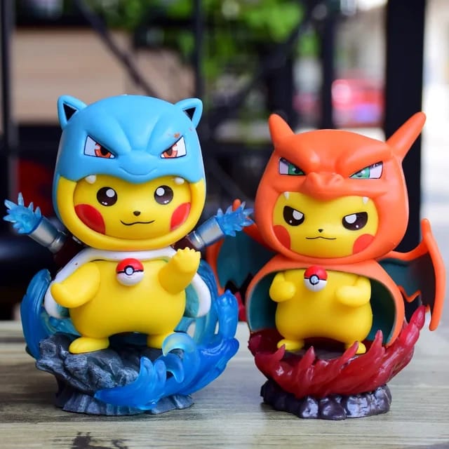 Pikachu Pokemon's Cosplay Version Figurines (Select from the Dropdown)