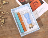 Wax Seal Stamp Set ( Blue Color Available)
