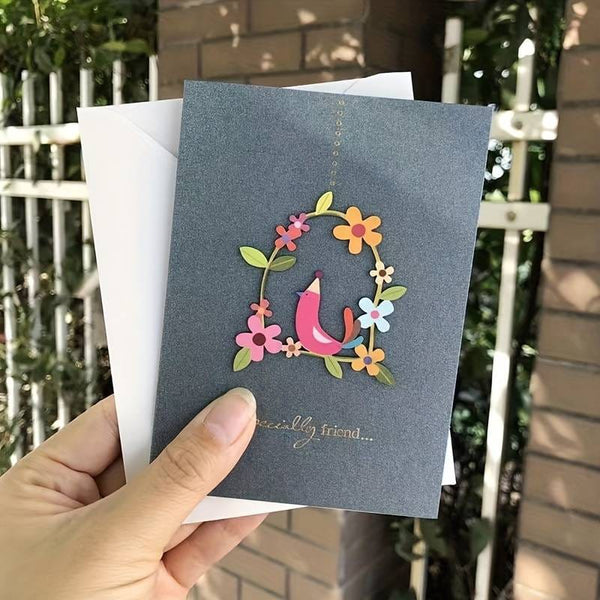 To A Especially Friend Floral Card