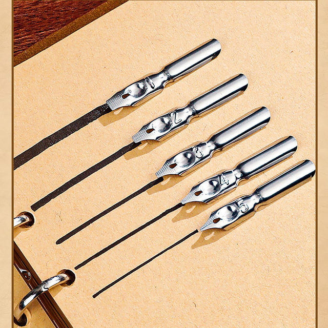 Feather Pen Set of 8 - With Ink, Penholder and Nib - (Select From Drop Down Menu)