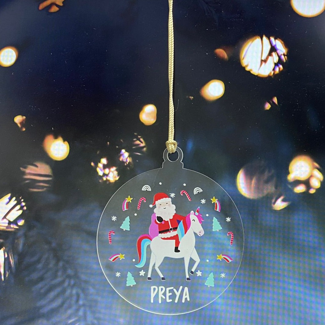 Personalised Name Christmas Ornament (No Cod Allowed On This Product) - Prepaid Orders Only