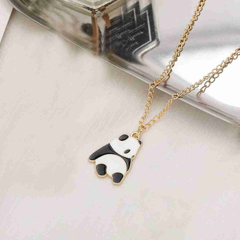 Amazon.com: dainty Chinese Gold Panda coin pendant, small gold coin pendant,  5 Yuan 1985 gold coin necklace, anniversary gift, unique gift for her :  Handmade Products