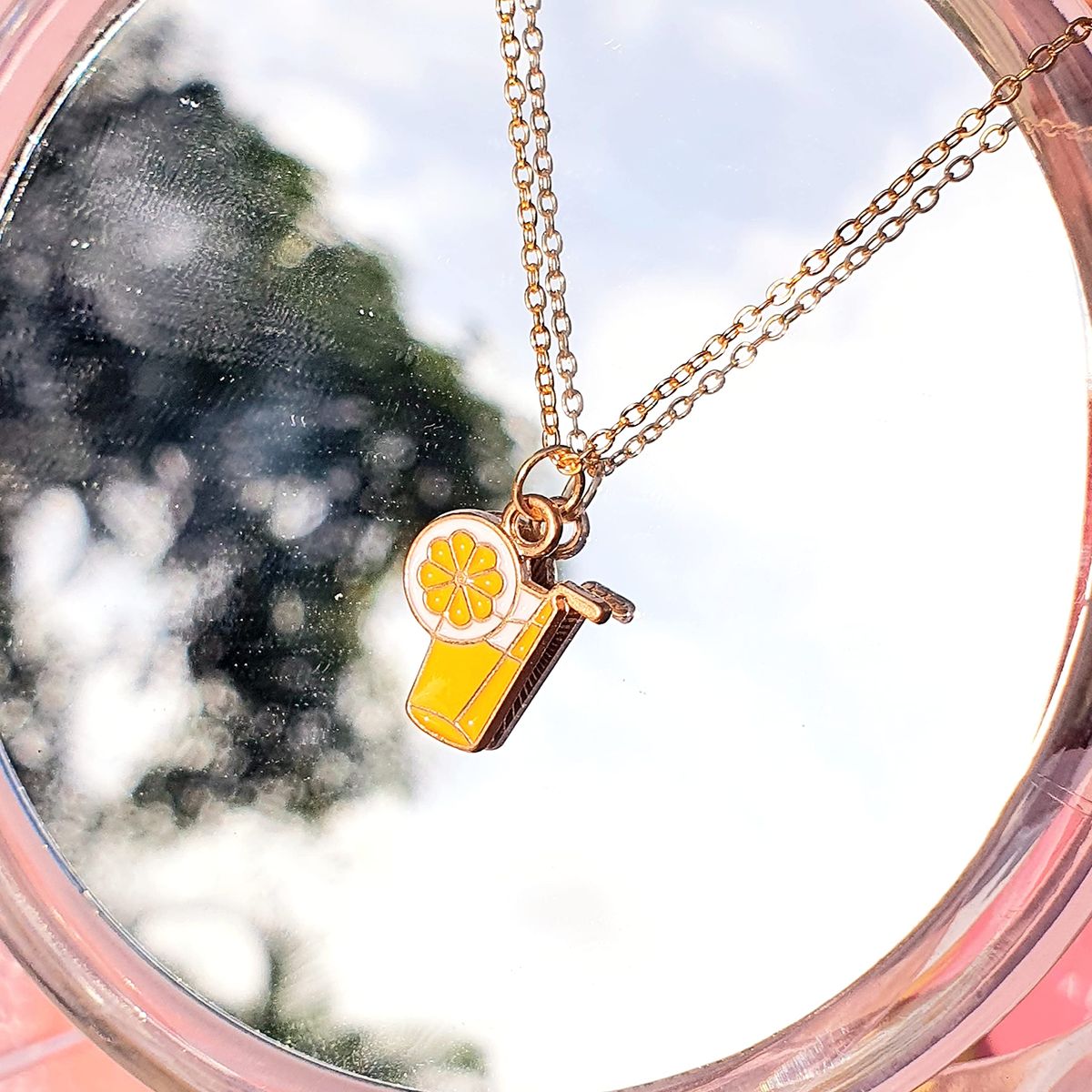 Lemonade pendant Necklace