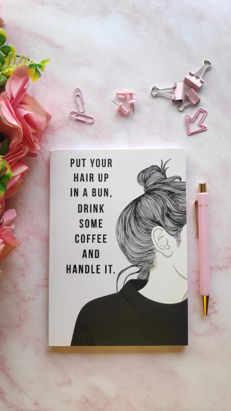 Bun and Coffee  Softcover Notebook