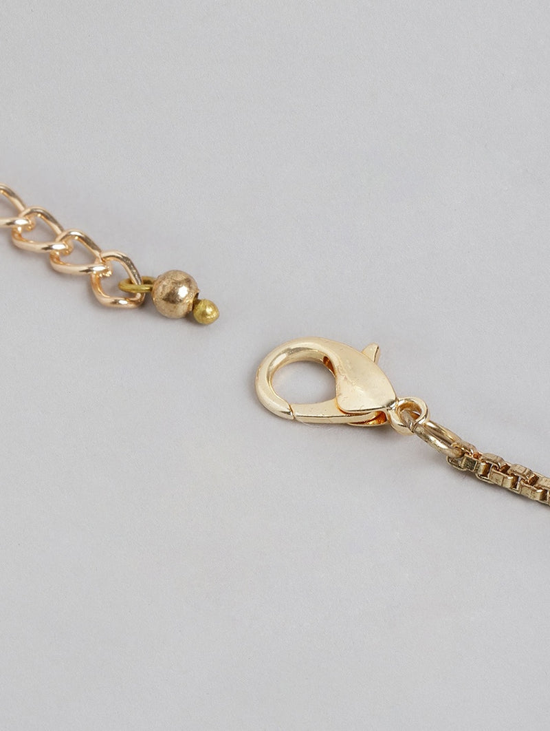 Rosegold Lock Necklace