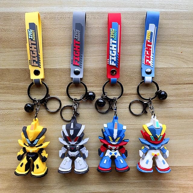 Transformers 3D Silicon Keychains With Bagcharm And Strap ( Choose from Drop Down Menu)