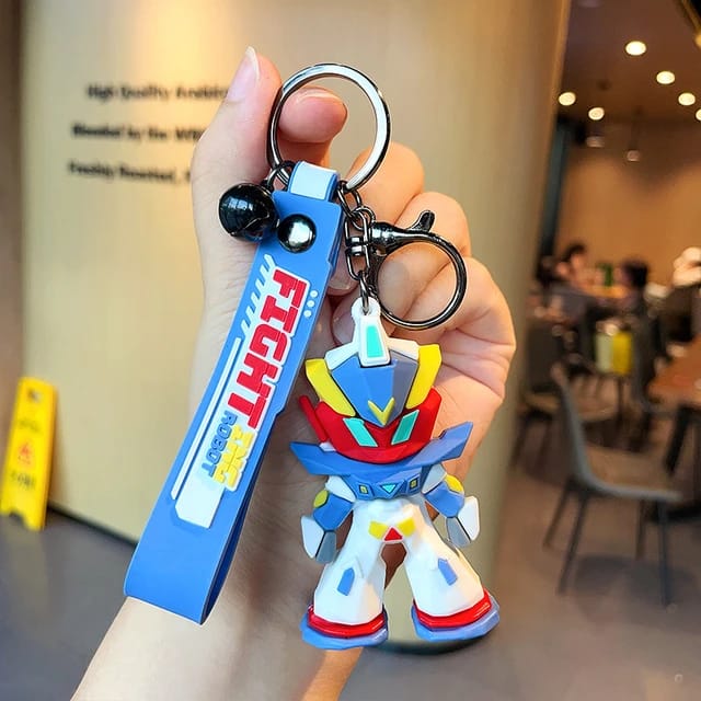 Transformers 3D Silicon Keychains With Bagcharm And Strap ( Choose from Drop Down Menu)