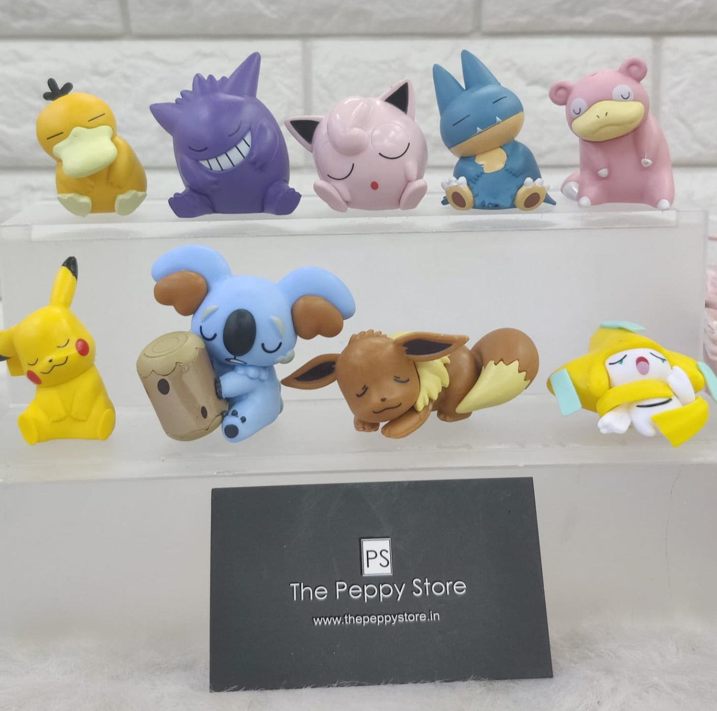 Pokemon Sleeping Figures Set of 9