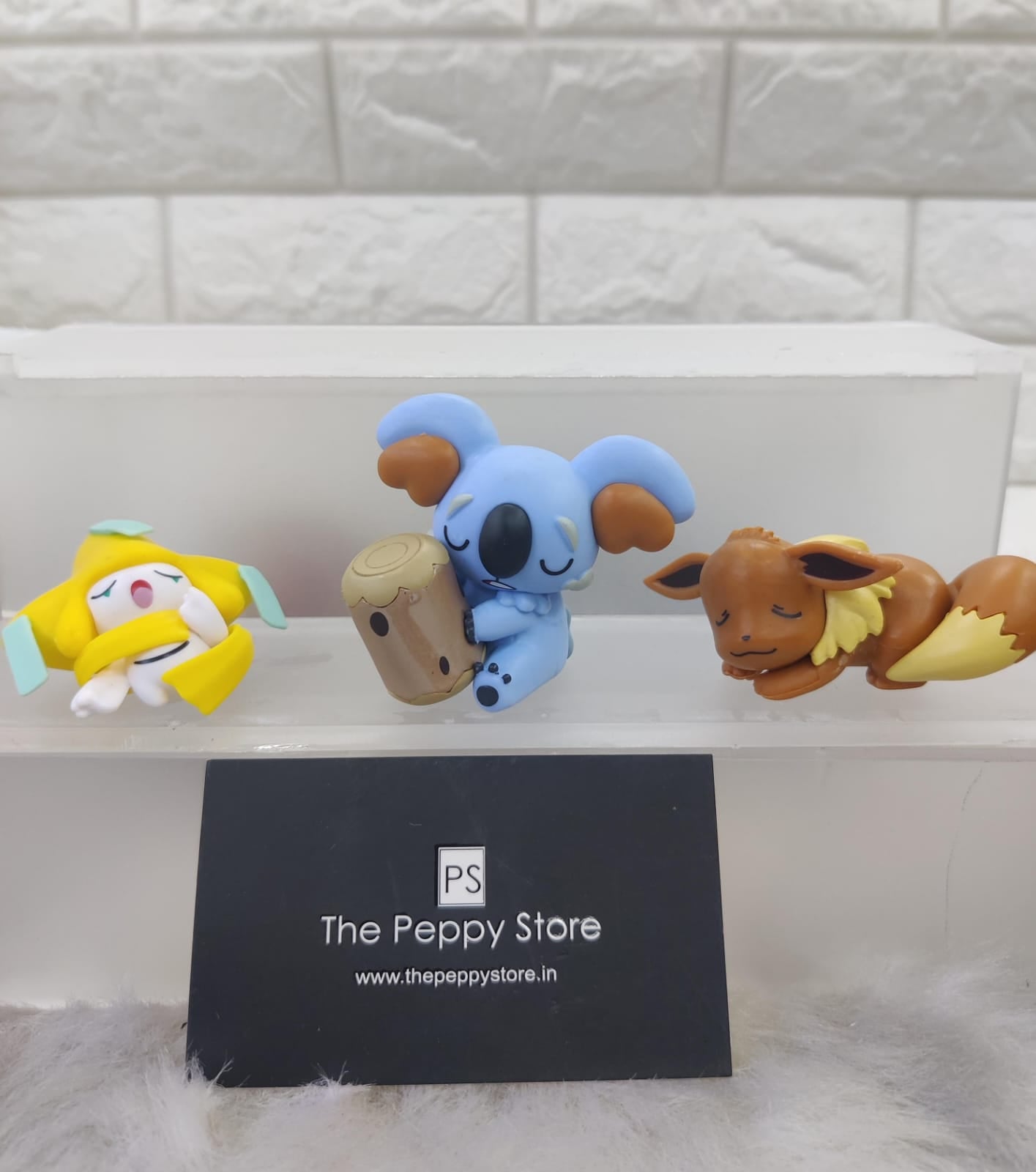 Sleeping Pokemon Figure Set of 3