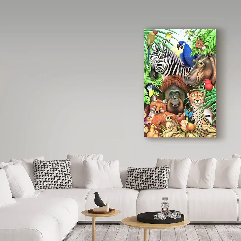 Wild Friends Lenticular 3D Poster