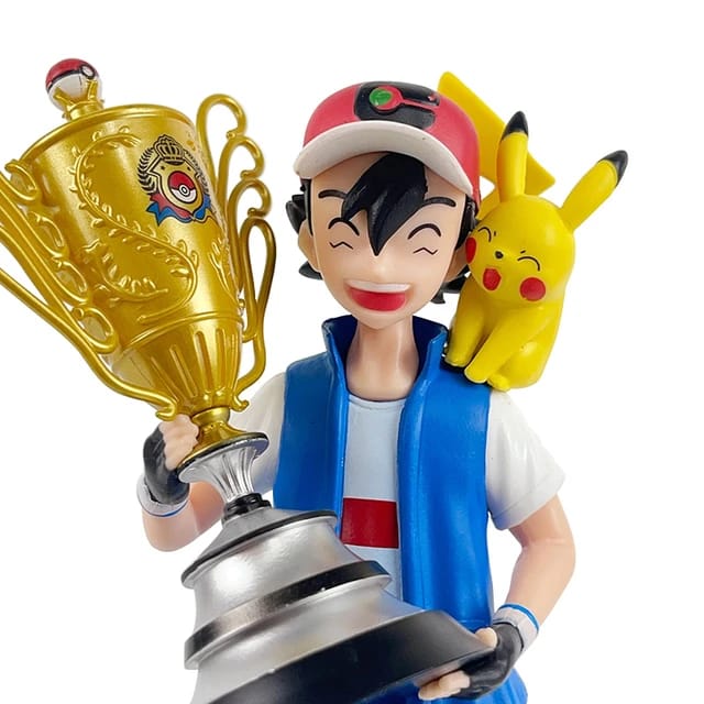 Pokemon Ash With Trophy Collectable