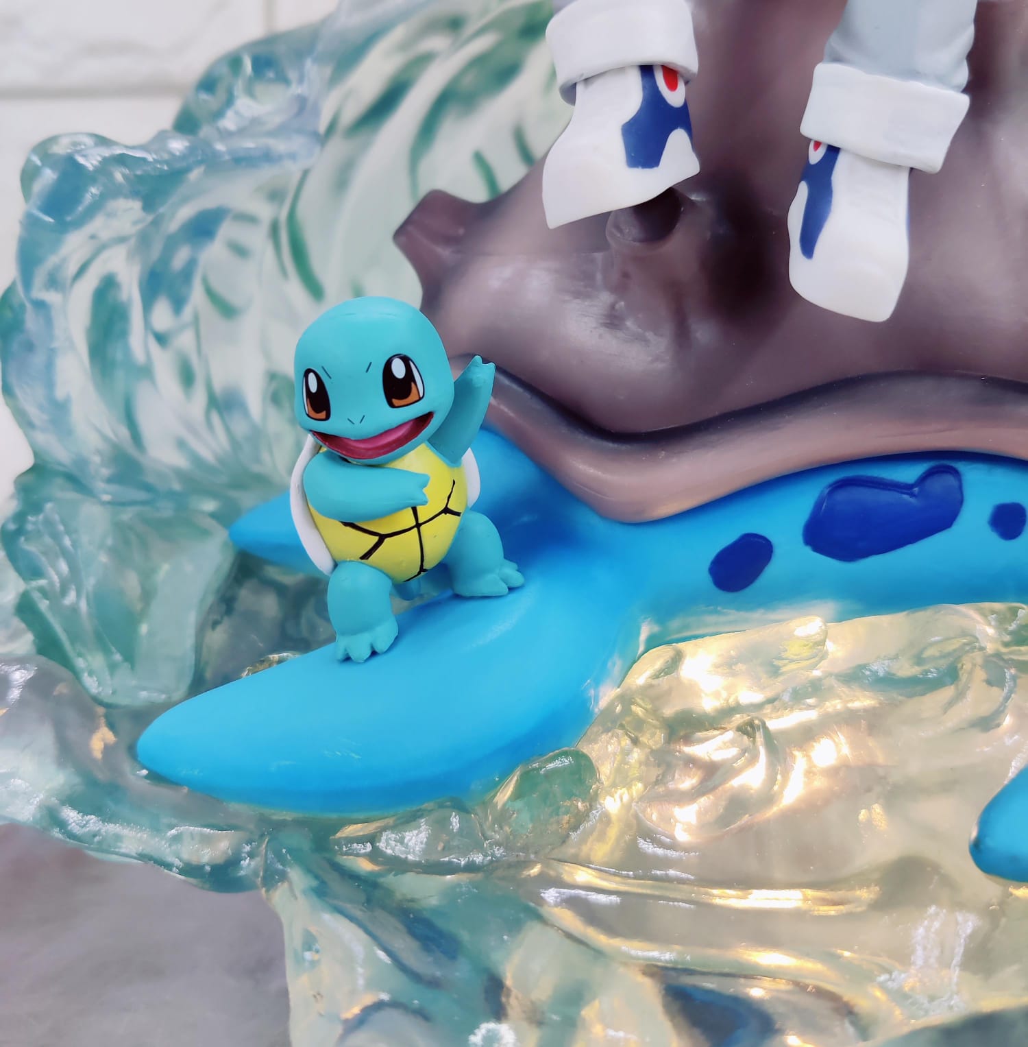 Pokemon Ash Ketchum On Lapras With Lights Figure- 28 cm (No Cod Allowed On This Product) - Prepaid Orders Only