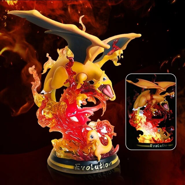 Pokemon Charizard Collectible Figure 26 cm With Light - (No Cod Allowed On This Product) - Prepaid Orders Only