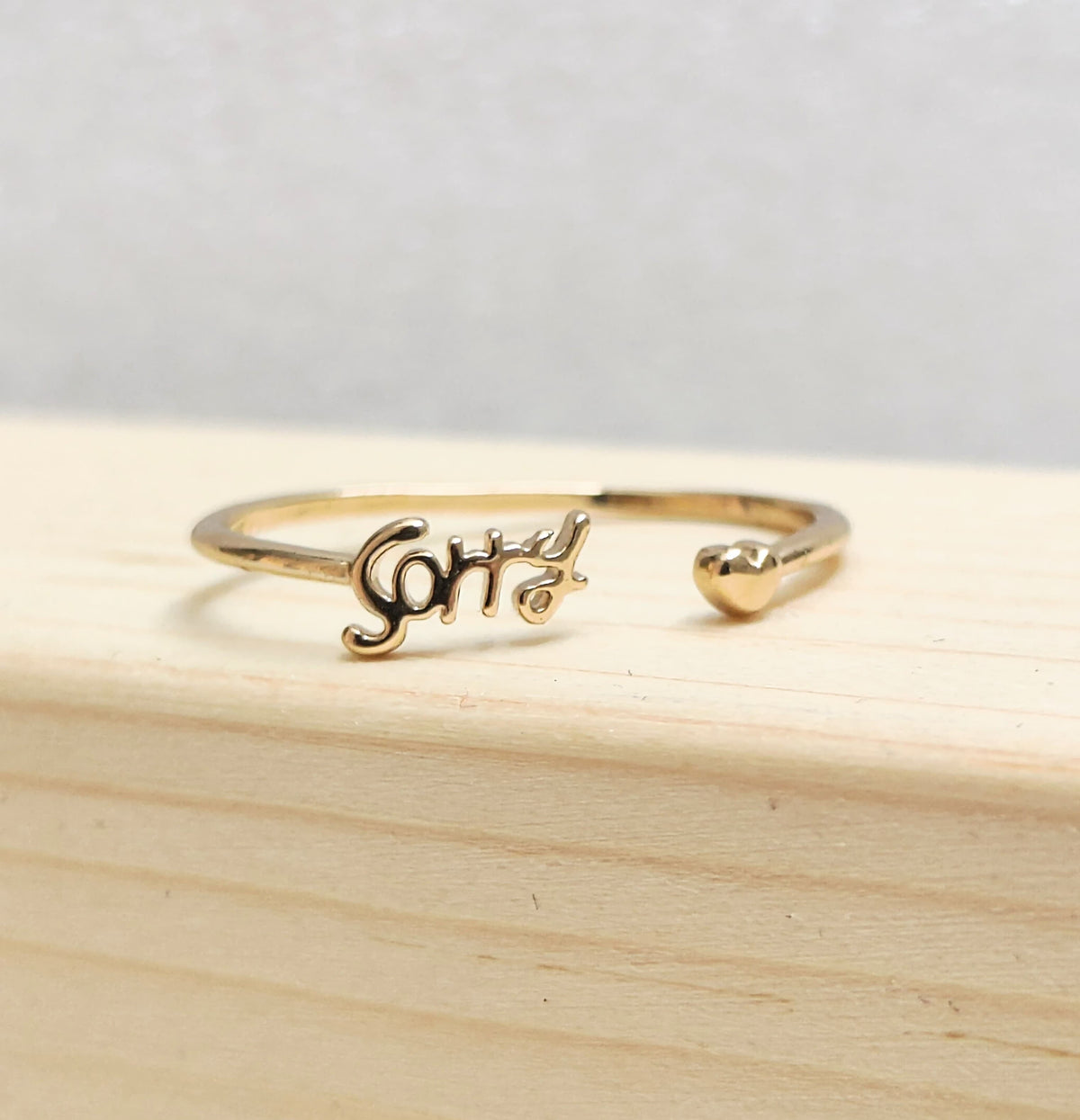 Buy Sorry Ring - The Peppy Store