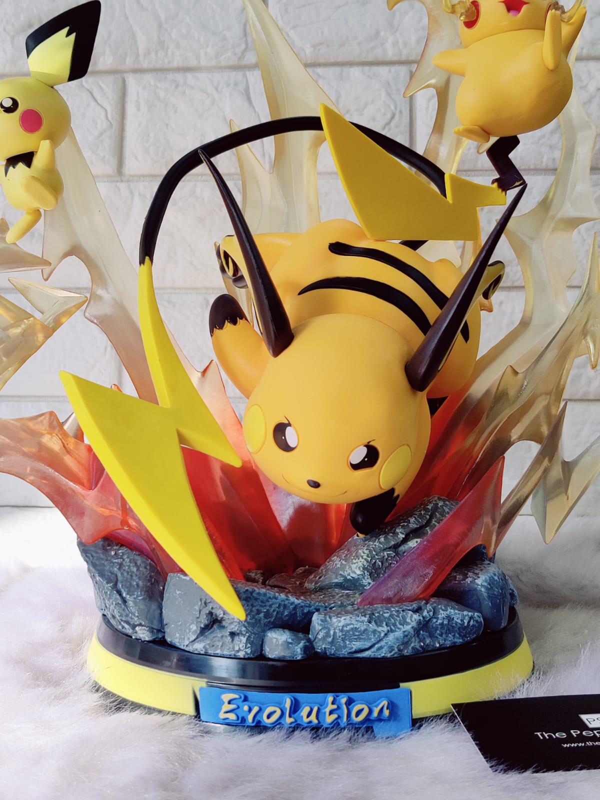 Pokemon Pikachu, Pichu and Raichu Collectable Figure With Lights - 43 cm (No Cod Allowed On This Product) - Prepaid Orders Only